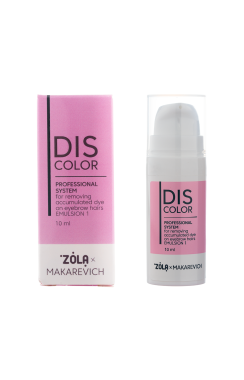 ZOLA x Makarevich DISCOLOR Emulsion 1 Професійна система видалення накопиченого барвника з волосків брів