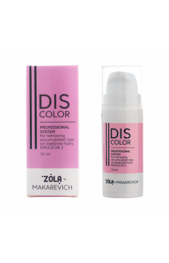 ZOLA x Makarevich DISCOLOR Emulsion 2 Профессиональная система удаления накопленного красителя с волосков бровей