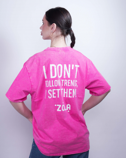 ZOLA Футболка Set Trends Рожева L - 3