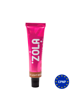 ZOLA Фарба для брів з колагеном Eyebrow Tint With Collagen 01 Light Brown 15 мл.