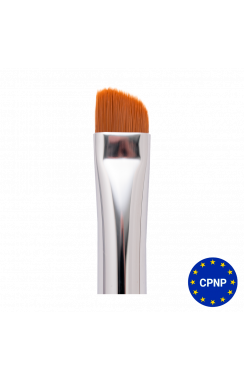 ZOLA Мягкая скошенная кисть для профессионального оформления бровей 09