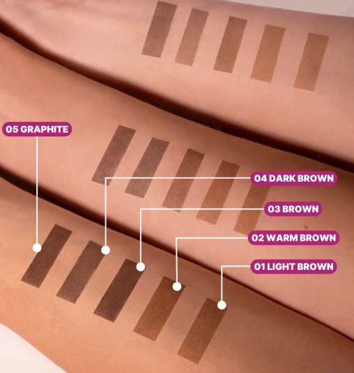 ZOLA Eyebrow Tint With Collagen 02 Warm Brown 15 ml. - 2