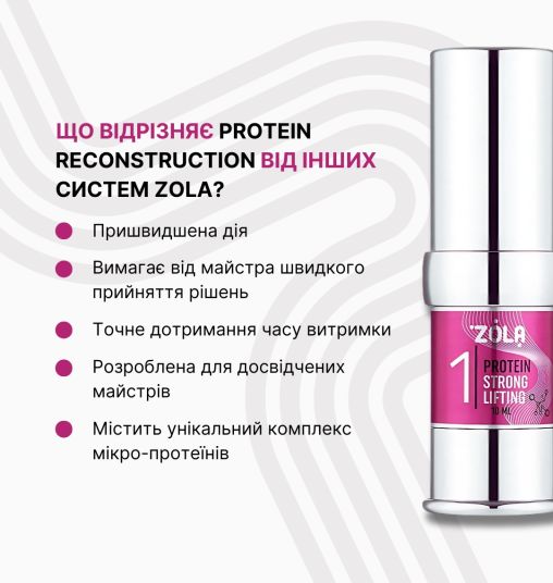 ZOLA Pink Состав для ламинирования 02 Protein Fixer - 4
