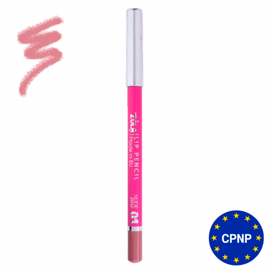 ZOLA Олівець для губ Lip Pencil 01 Nude Pink - 1