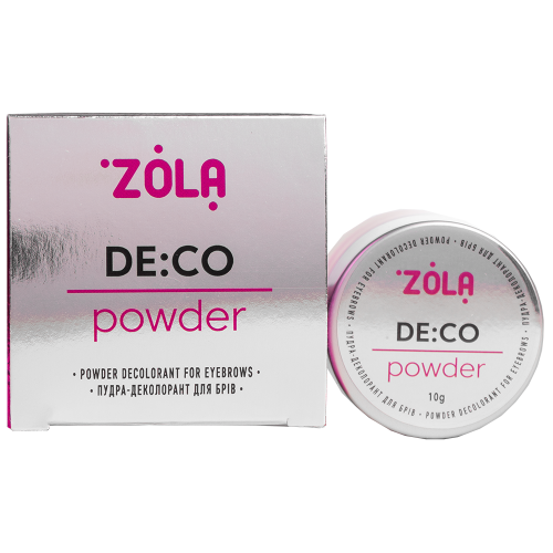 ZOLA Пудра-деколорант для брів DE:CO Powder 10 g. - 1