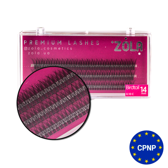 ZOLA Ресницы-пучки Birdtail 14 mm - 1