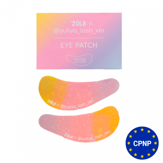ZOLA x Yuliya Lash Vin Многофункциональные силиконовые патчи Желто-розово-голубой Градиент - 1
