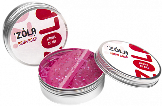 ZOLA Brow soap for fixing hairs 50 g - 1