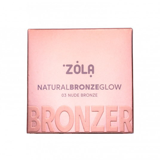 ZOLA Бронзер Natural Bronze Glow 03 Нюдова бронза Nude Bronze - 3 ZOLA Бронзер Natural Bronze Glow 03 Нюдова бронза Nude Bronze - 3