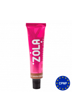 ZOLA Eyebrow Tint With Collagen 02 Warm Brown 15 ml.
