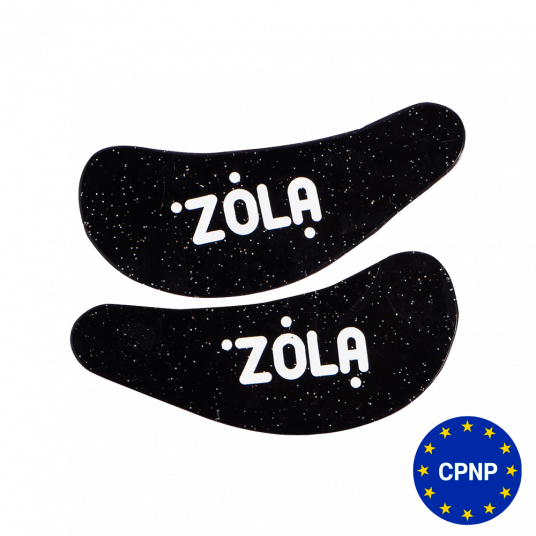 ZOLA Патчи силиконовые многоразовые для глаз (1 пара) (Черные) - 1