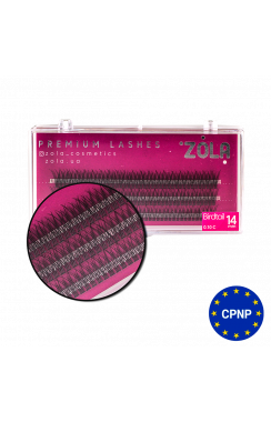 ZOLA Cluster lashes Birdtail 14 mm