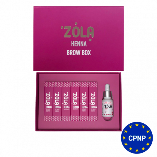 ZOLA Хна Бокс (Henna Box) 6 шт по 10 г. - 1