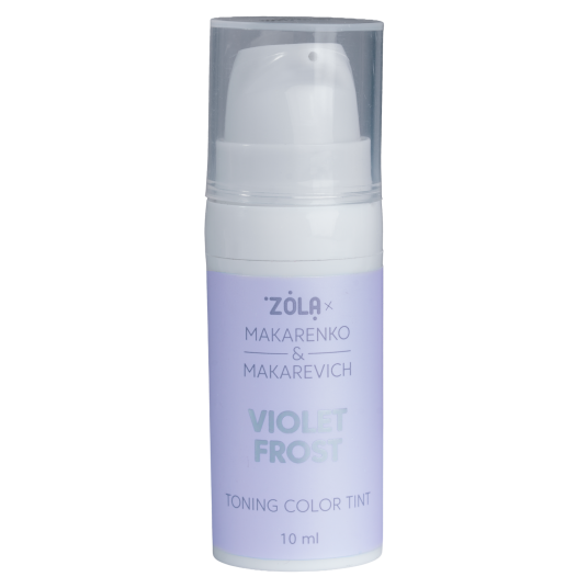 ZOLA x Makarenko x Makarevich Тонуюча фарба Toning Color Tint Violet Frost 10 мл. - 2