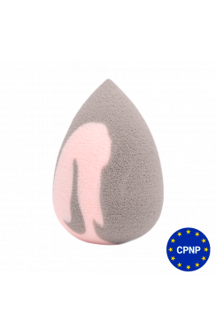 ZOLA Super Soft Drop Sponge Gray Pink