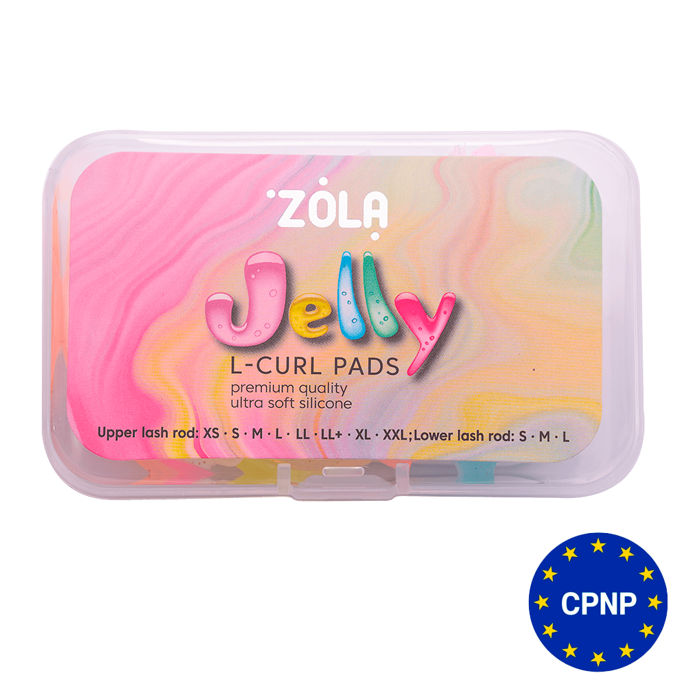 ZOLA Валики для ламинирования Jelly L-Curl для верхних и нижних