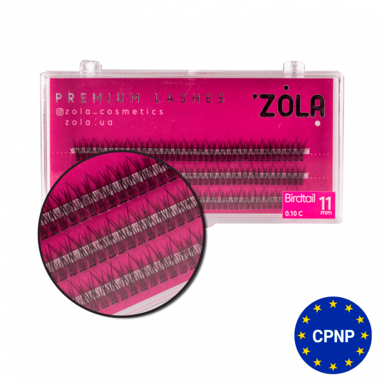 ZOLA Вії-пучки Birdtail 11 mm - 1