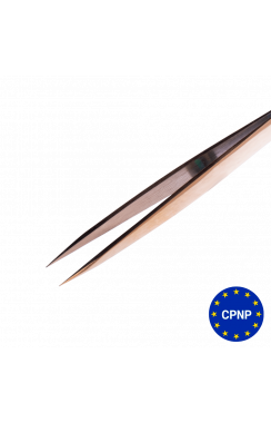 ZOLA Professional Eyebrow Tweezers GOLD (pointed)