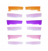 ZOLA Lamination Silicone Pads Shiny & Candy (S series -S, M, L, M series -S, M, L) - 2