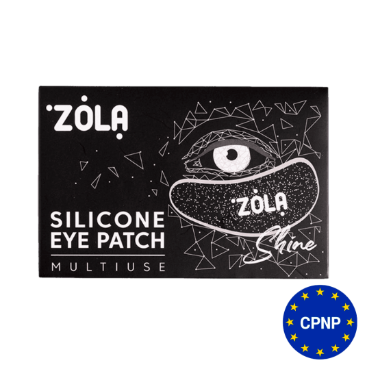 ZOLA Патчі силіконові багаторазові для очей (1 пара) (Чорні) - 2