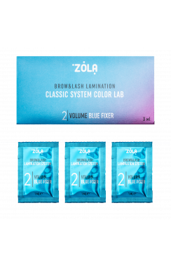 ZOLA Color Lab Set in Sachet 02 Volume Blue Fixer (3 x 1 ml)
