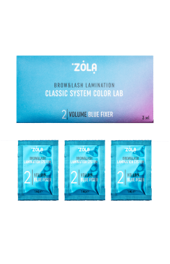 ZOLA Color Lab Набір у саше 02 Volume Blue Fixer (3 х 1 мл)