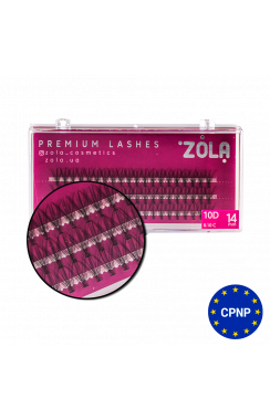 ZOLA Cluster lashes 10D 14 mm