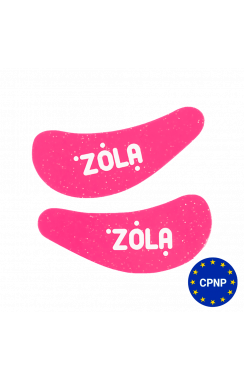 ZOLA Патчи силиконовые многоразовые для глаз (1 пара) (Малиновые) ZOLA Патчи силиконовые многоразовые для глаз (1 пара) (Малиновые)