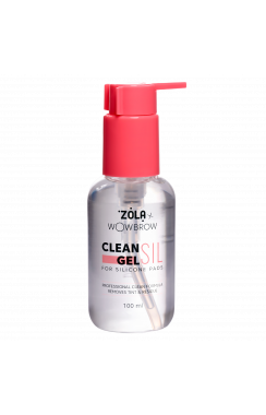 ZOLA x WowBrow Eyelash lamination pads cleaner CLEAN SIL GEL 100 ml