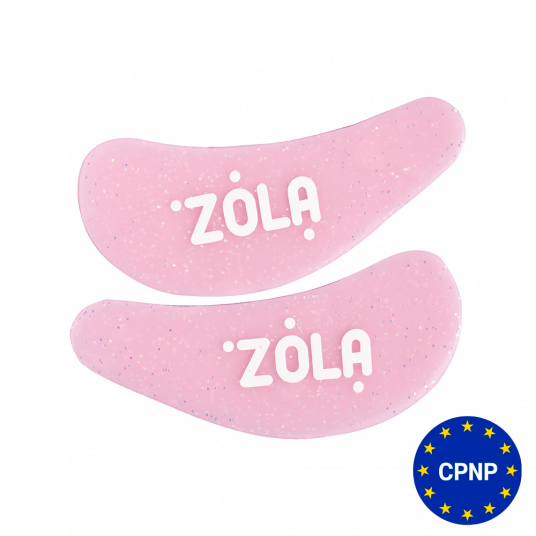 ZOLA Патчі силіконові багаторазові для очей (1 пара) (Рожеві) - 1