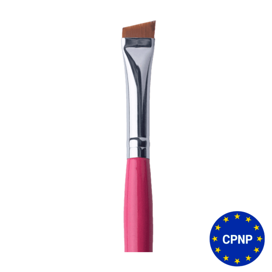 ZOLA Wide beveled brush 02br Raspberry - 3 ZOLA Wide beveled brush 02br Raspberry - 3
