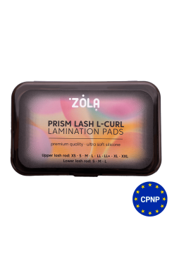 ZOLA Валики для ламинирования Prism Lash L-Curl для верхних и нижних ресниц