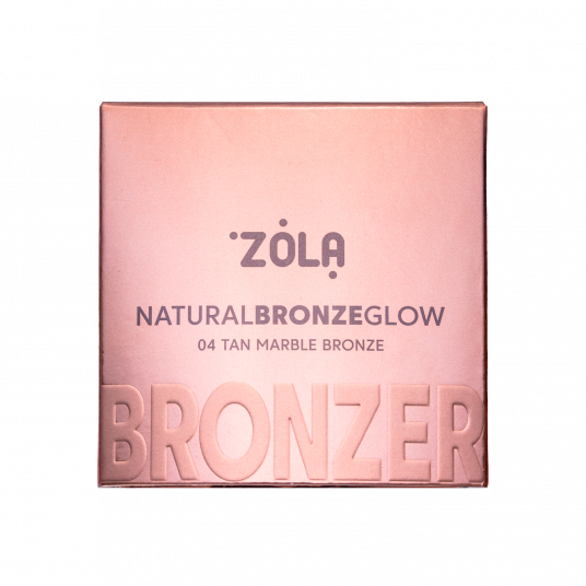 ZOLA Бронзер Natural Bronze Glow 04 Мармурова засмагла бронза Tan Marble Bronze - 3 ZOLA Бронзер Natural Bronze Glow 04 Мармурова засмагла бронза Tan Marble Bronze - 3