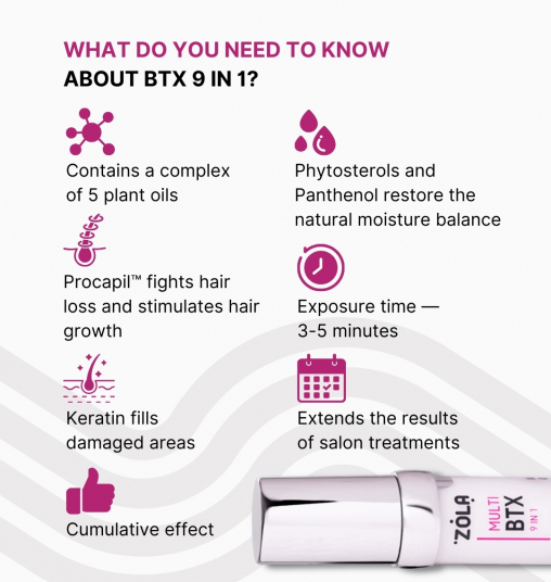 ZOLA MULTI-TREATMENT BTX 9-in-1 Multifunctional Premium Brow and Lash Treatment - 9