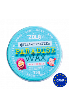 ZOLA Viktorina Vika Eyebrow Wax 15 g Paradise Wax with Vitamin E and Argan Oil