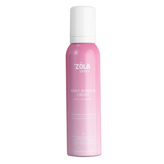 ZOLA SKIN Foam cleansing cream Pinky Bubbles Cream - 1