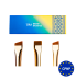 Zola Набір пензлей для фарбування брів BROW BRUSHES UKRAINIAN EDITION професійний - 1