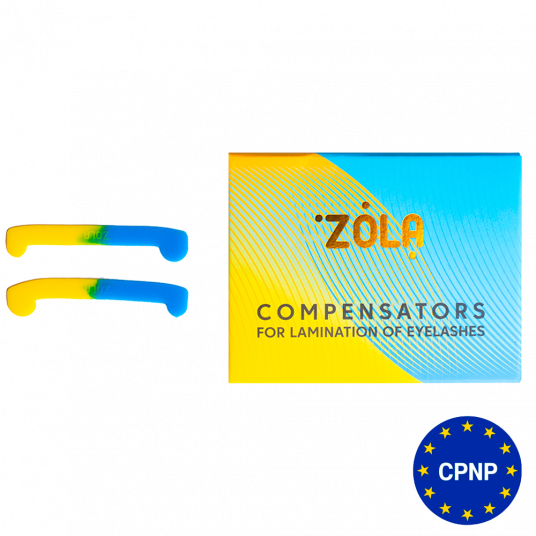 ZOLA Компенсатори для ламінування вій Compensators For Lamination Of Eyelashes (Жовто-блакитні) - 1