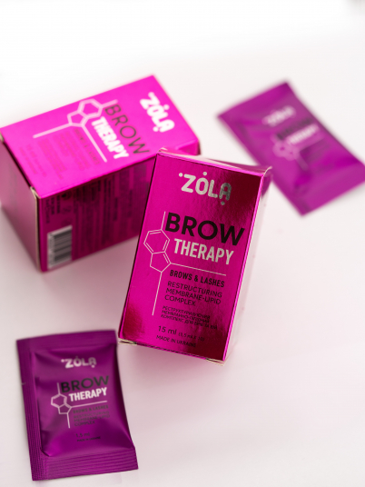 ZOLA Реструктуризирующий мембранно-липидный комплекс Brow Therapy 1,5 мл х 10 шт. - 3