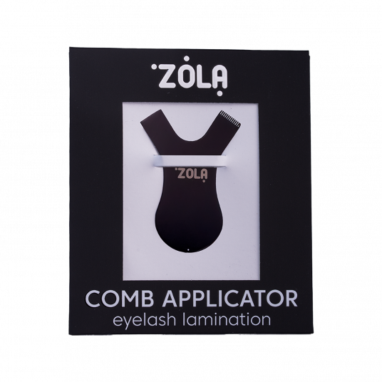ZOLA Аппликатор-гребень металлический – Чёрный - 2