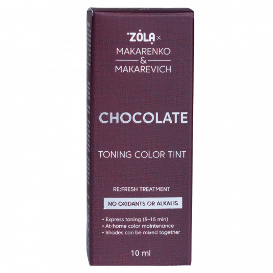ZOLA x Makarenko x Makarevich Toning Color Tint Chocolate 10 ml. - 1