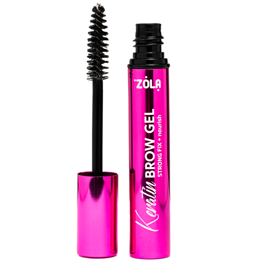 ZOLA Гель для брів Keratin Brow Gel Strong Fix + Nourish - 1