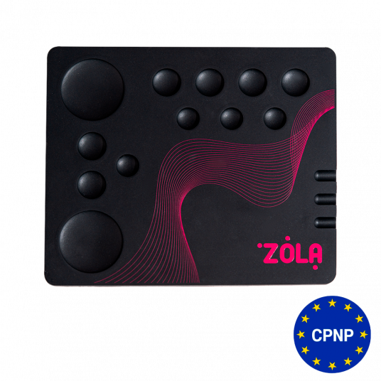 ZOLA Коврик силиконовый Mixing Pad (Черный) - 1