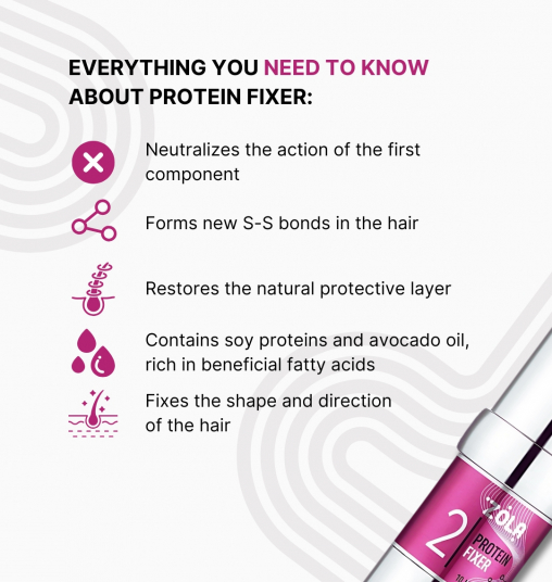 ZOLA Pink Состав для ламинирования 02 Protein Fixer - 6