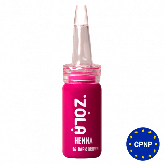 ZOLA Хна професійна для брів 10 г. (06 DARK BROWN) - 1