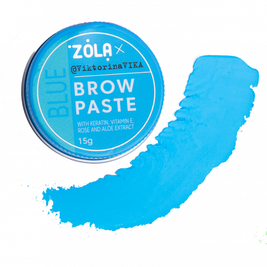 ZOLA Viktorina Vika Контурная паста для бровей (Голубая) - 1
