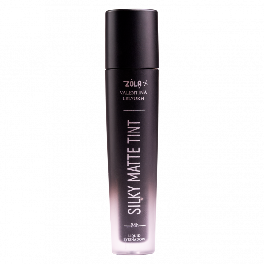 ZOLA x Valentina Lelyukh Жидкие тени для век Silky Matte Tint 05 Black Velvet - 2