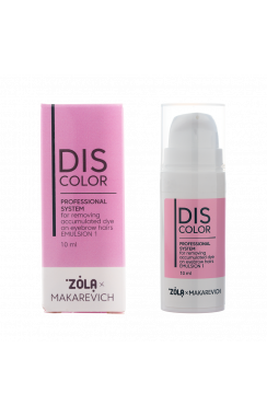 ZOLA x Makarevich DISCOLOR Emulsion 1 Профессиональная система удаления накопленного красителя с волосков бровей
