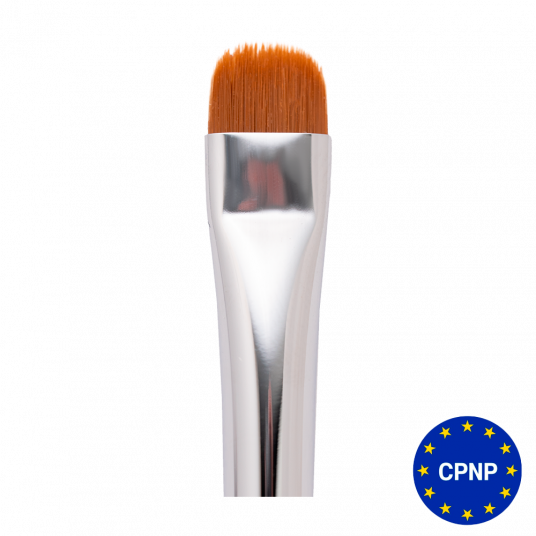 ZOLA Овальний широкий пензель для професійного оформлення брів 10 - 1