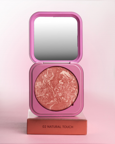 ZOLA Рум’яна Velvet Blush Glow 02 Природний дотик Natural Touch - 4
